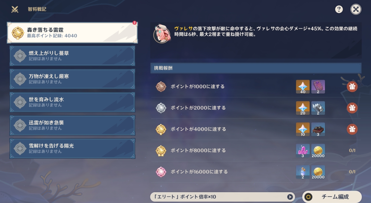 轟き落ちる雷霆