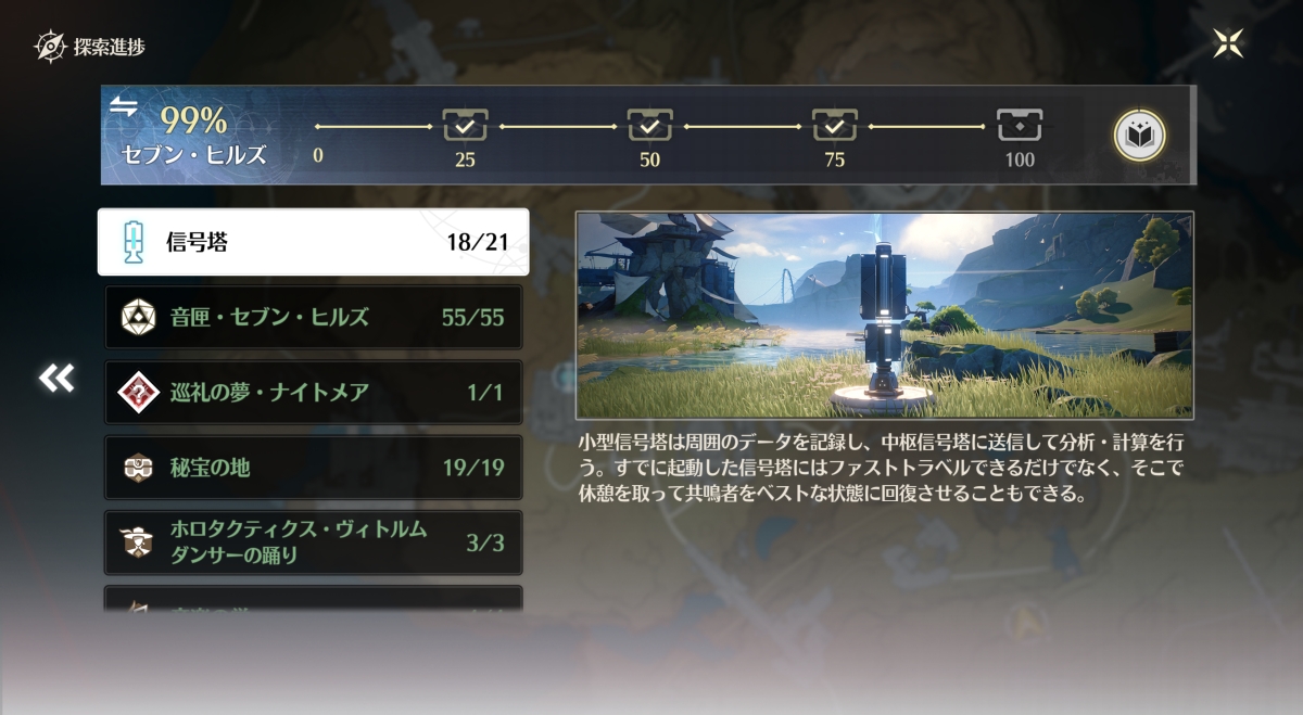 探索進歩